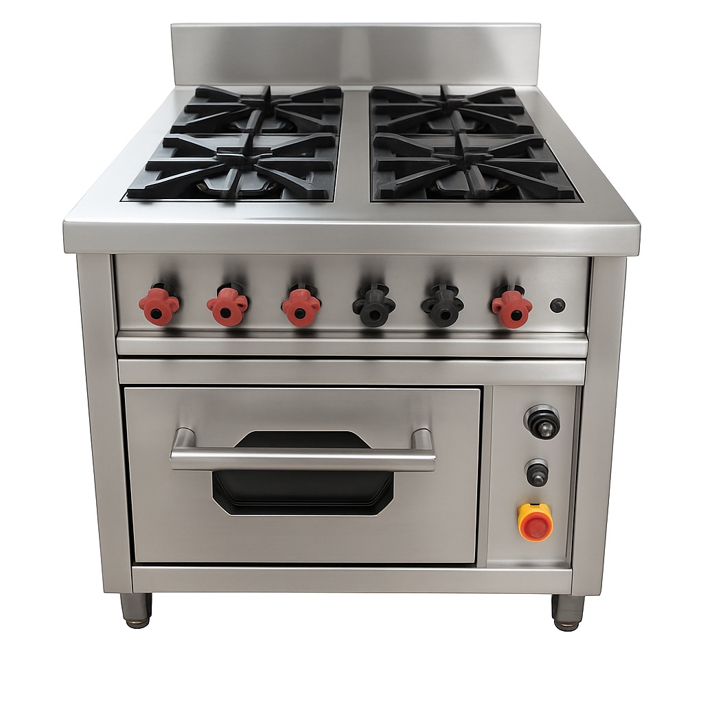 Four Burner Kitchen Oven