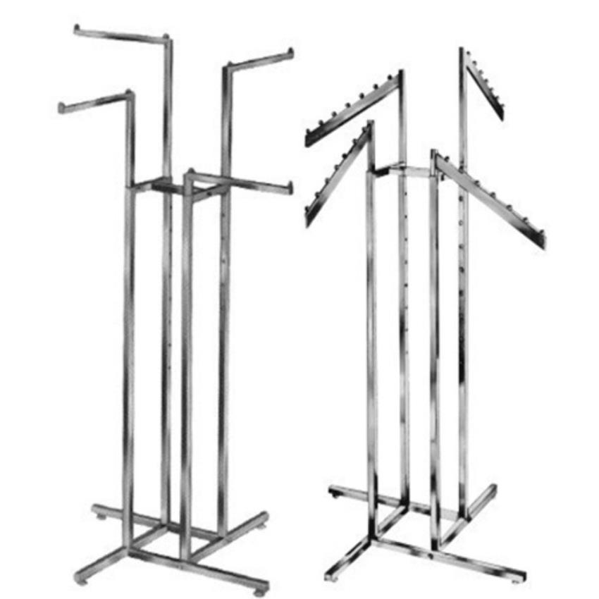 Four-Arm Garment Display