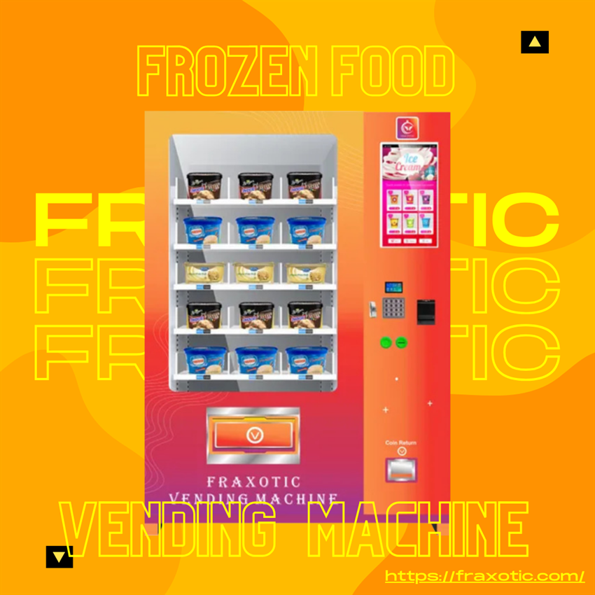 Fraxotic Automatic Frozen Food Vending Machine