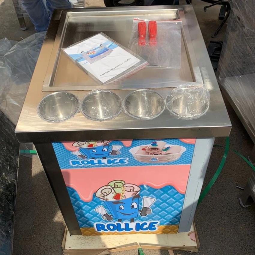 Fried Ice Cream Roll Equipment