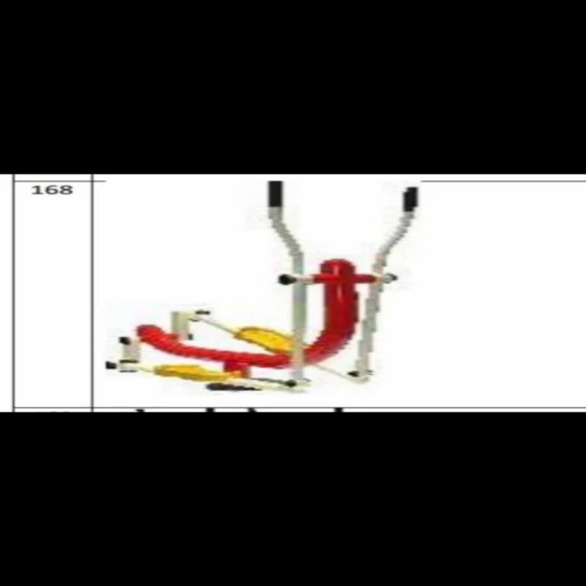 Front Drive Manual Cross Trainer Equipment