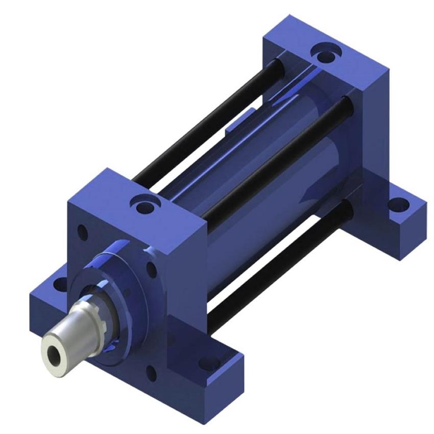 Mild Steel Front Flange Hydraulic Cylinders - Tie Rod