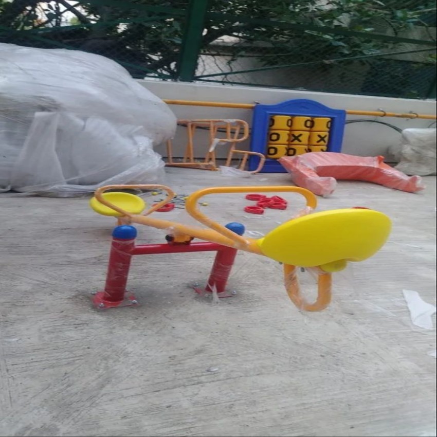 Outdoor FRP Two Seater Seesaw