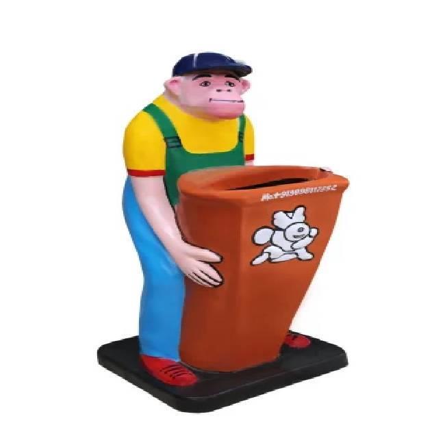 20 L FRP Animal Waste Bin