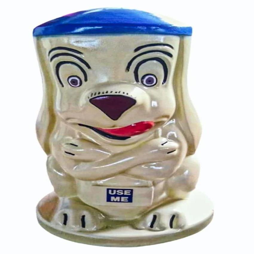 Monkey Shape FRP Dog Bin