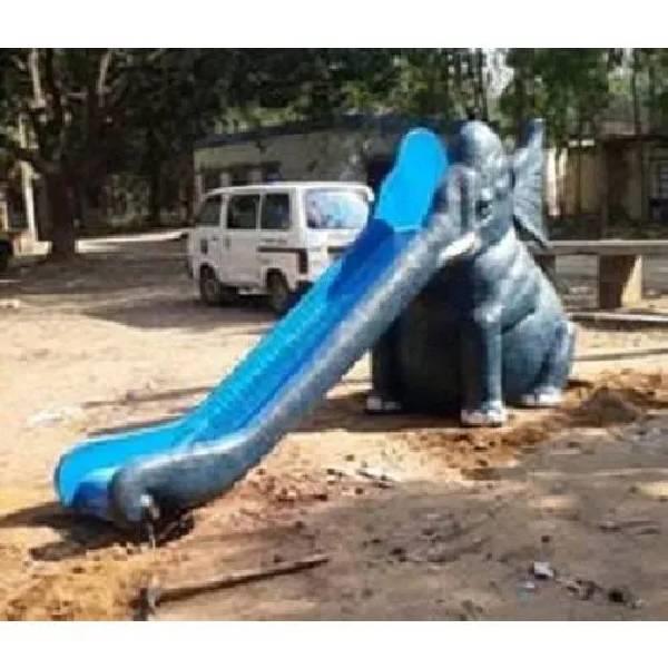 FRP Elephant Slide, Outdoor, Age Group: 5-14 Year