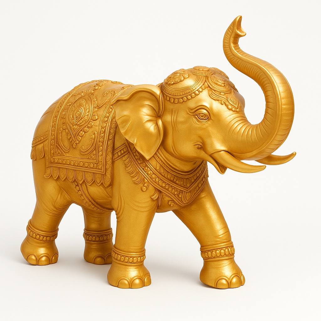 FRP Elephant Statues for Promotion