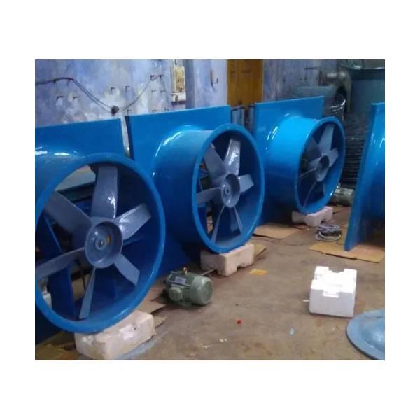 Bifurcated FRP Fan