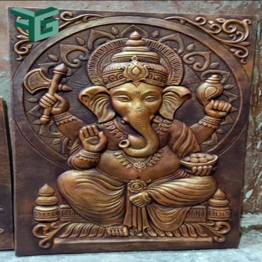 FRP Ganesha Decorative Murals