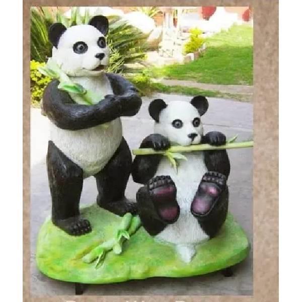 FRP Panda Figurine
