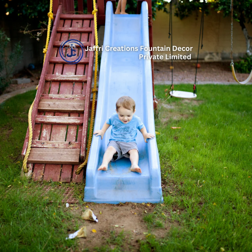 Mild Steel FRP Playground Slides