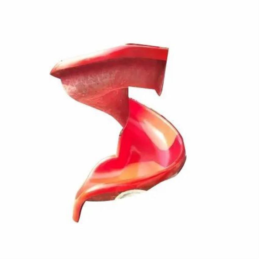 FRP Coated Wave Playground Slide