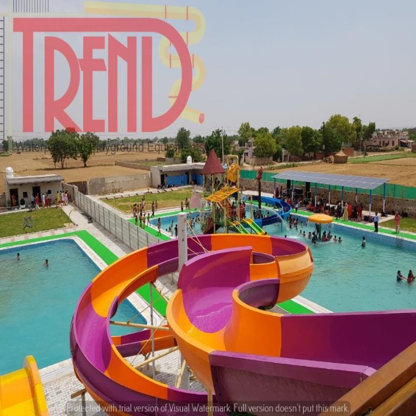 FRP Pool Open Body Slide Machine