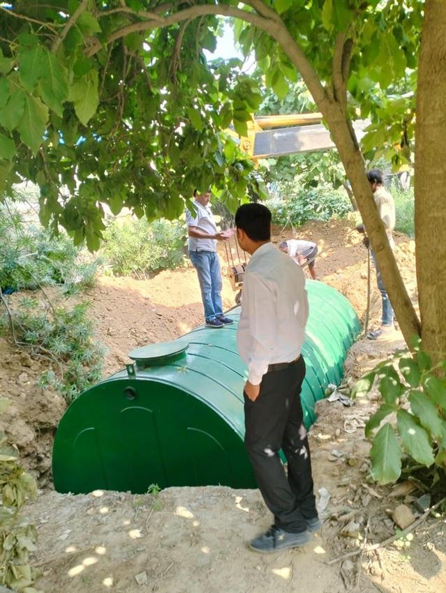 FRP Underground Water Storage