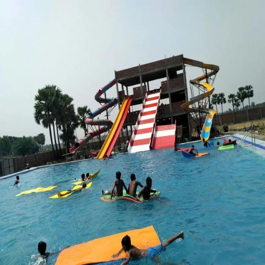 FRP Water Park Recreation Slide