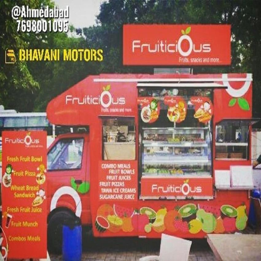 Commercial Fruit Juice Van