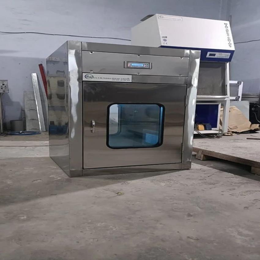 Full Stainless Steel Rectangular Cleanroom Pass Box