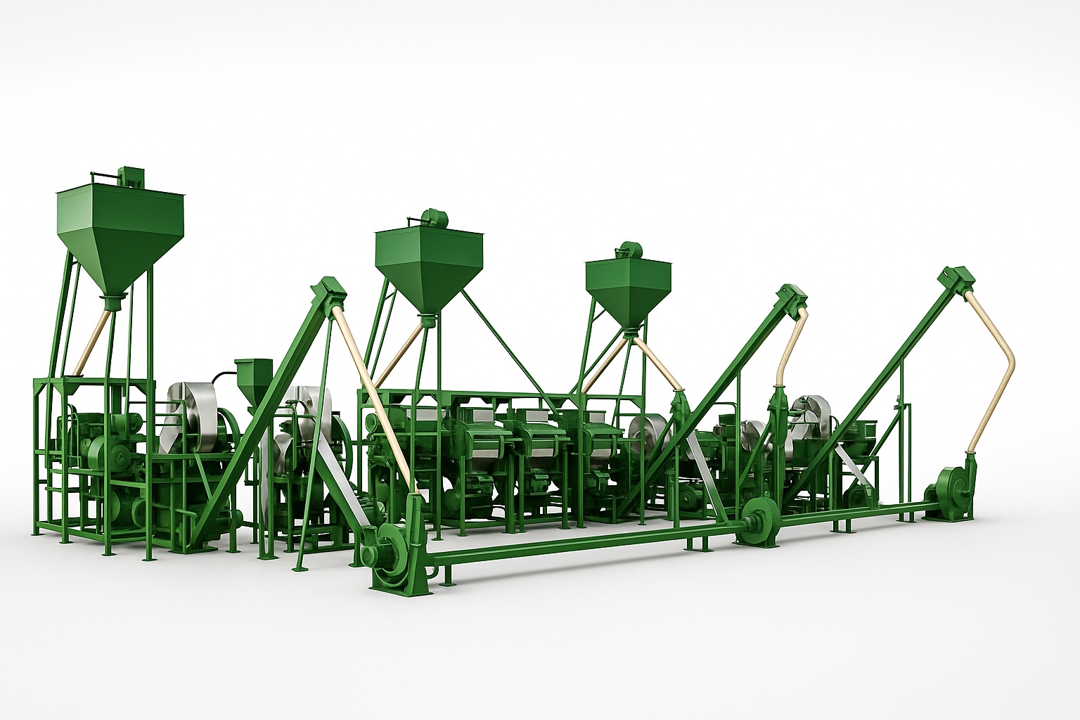 Complete Cashew Processing Plant