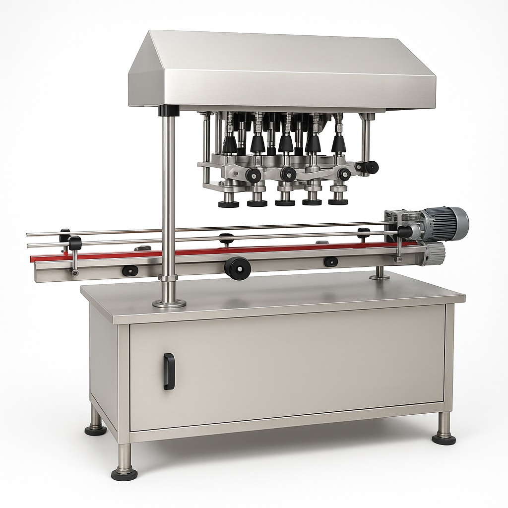 Linear Capping Machine, 40 BPM
