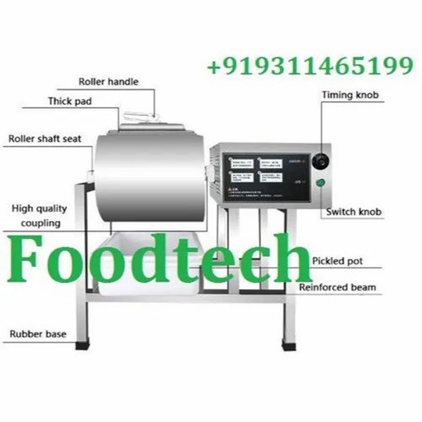FVT-15 Stainless Steel Vacuum Tumbler