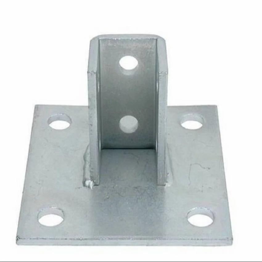 Galvanized Iron GI Industrial Base Plate