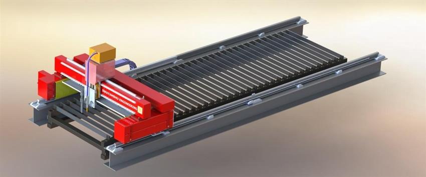 Gantry Drilling Machine With Separate Table