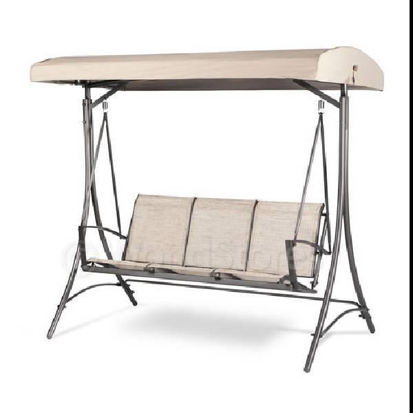 Metallic Garden Swing