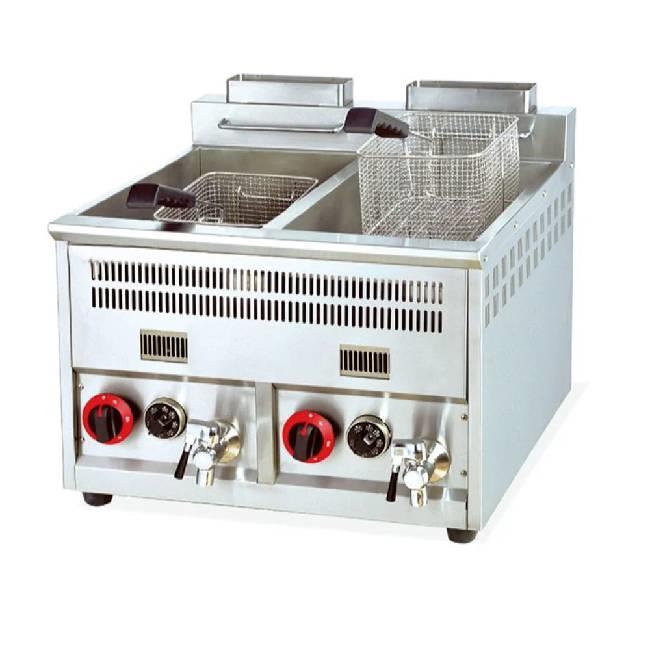 Gas Double Tank Fryer Equipment