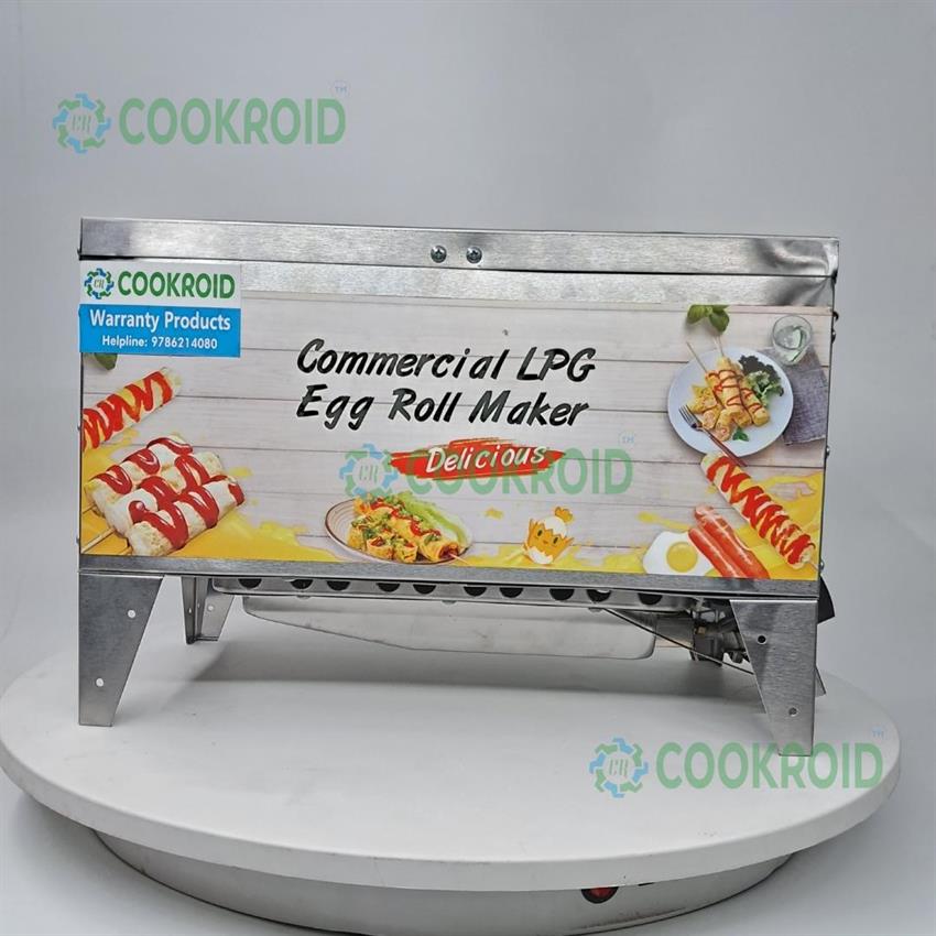 Gas Egg Roll Machine 10 Tube Egg Kulfi