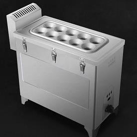 Gas Egg Roller Machine ERG600