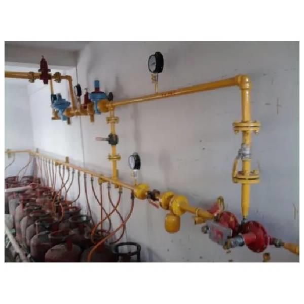 Medium Pressure Gas Manifold Piping