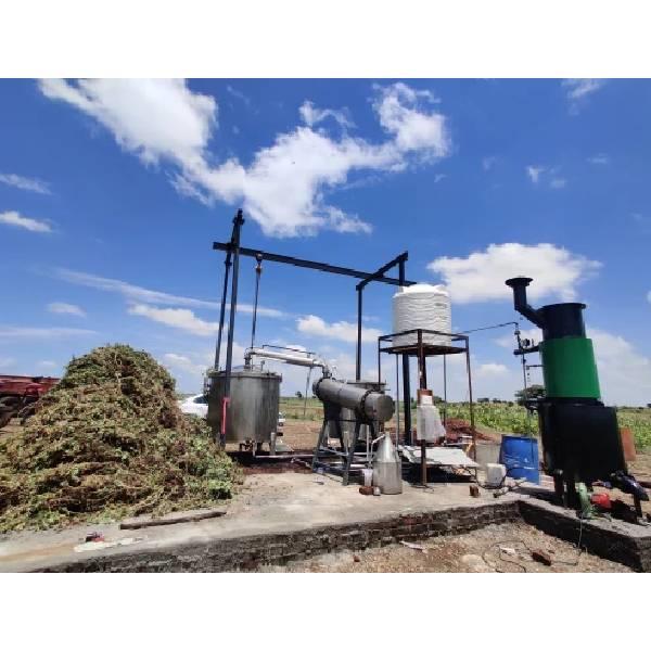 Geranium Essential Oil Distillation Unit