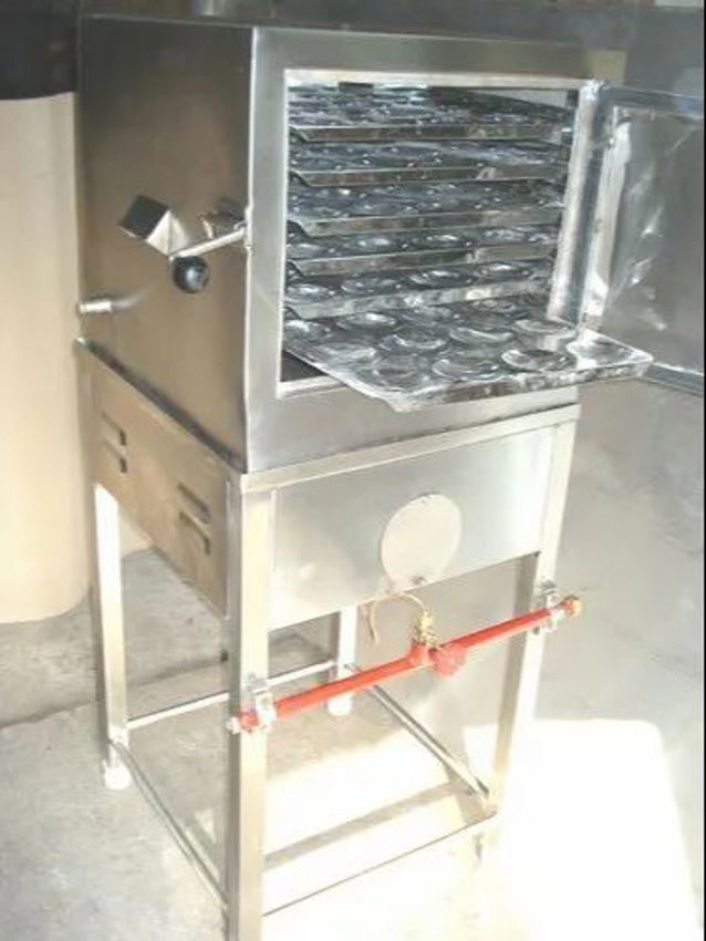 GK Stainless Steel Automatic Idly Machine