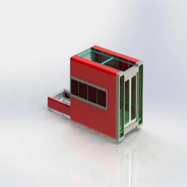 GL1560 Fiber Laser Cutting Machine