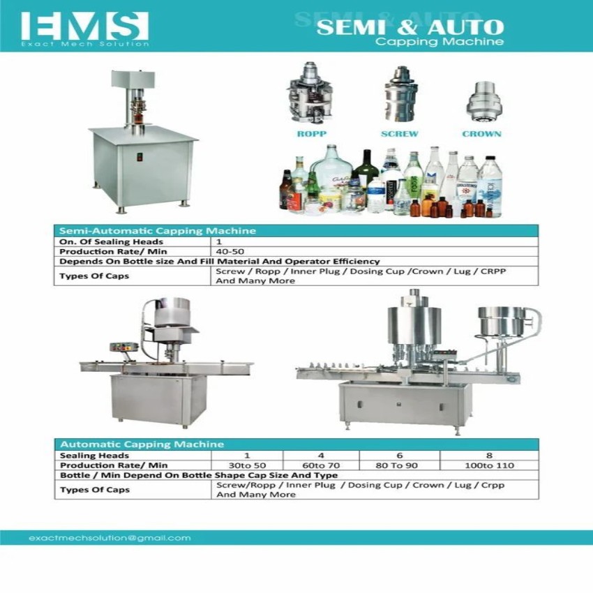 Automatic Glass Bottle Sealing Equipment