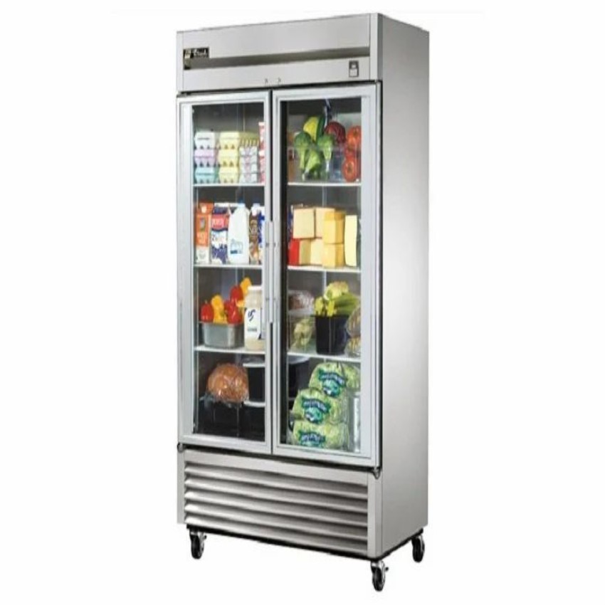 Stainless Steel Glass Door Refrigerator, 950 Ltrs