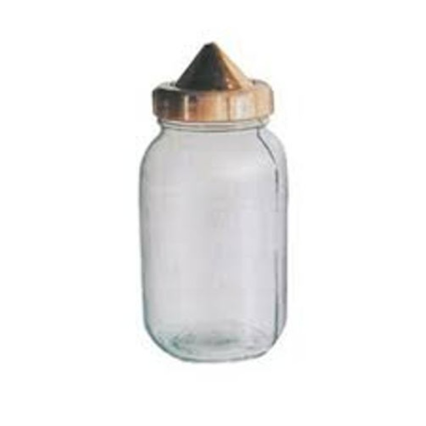Glass Pycnometer Bottle with Brass Cap