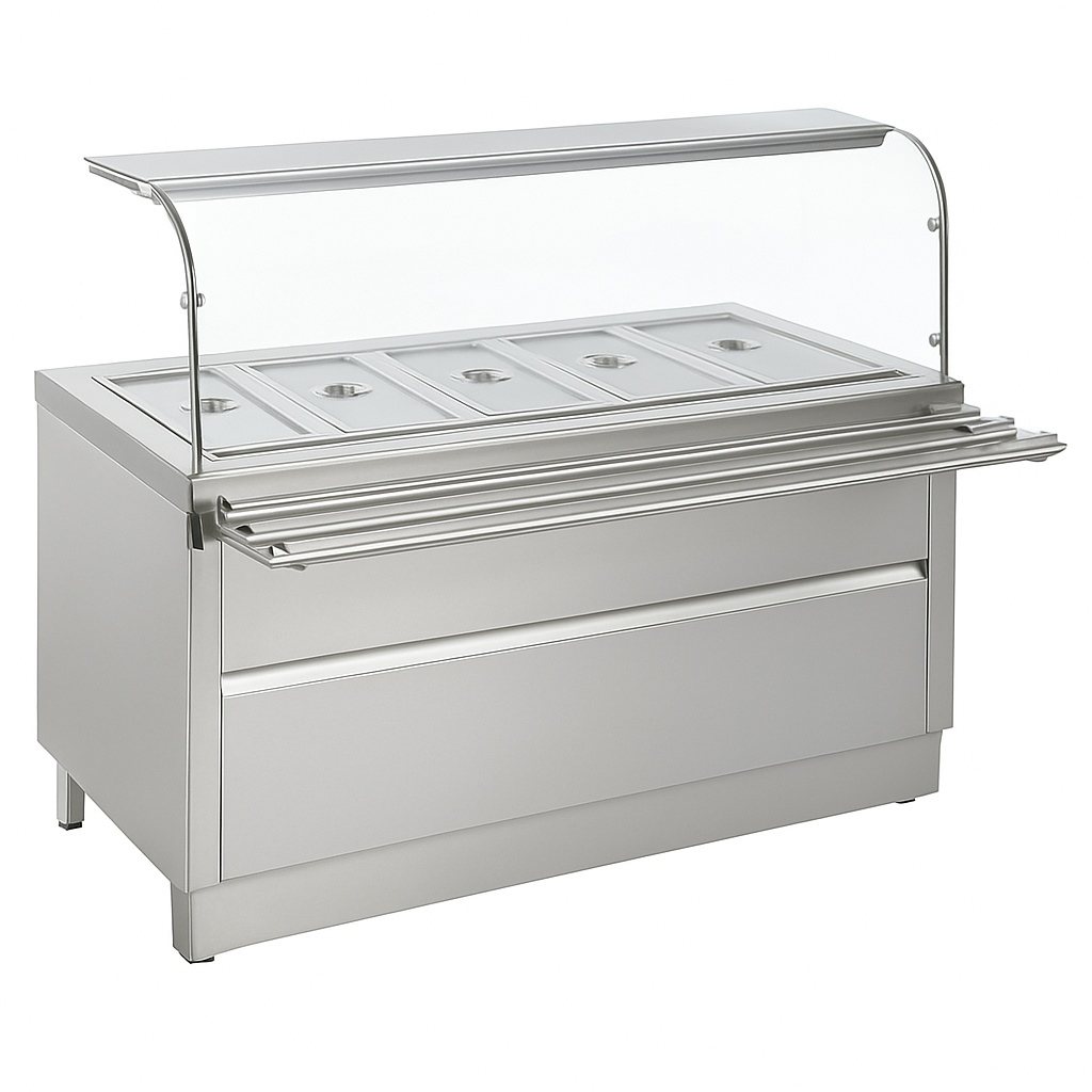 Glass Bain Marie Shelf