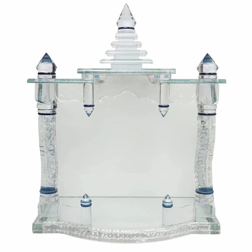 Solid Glass Temple