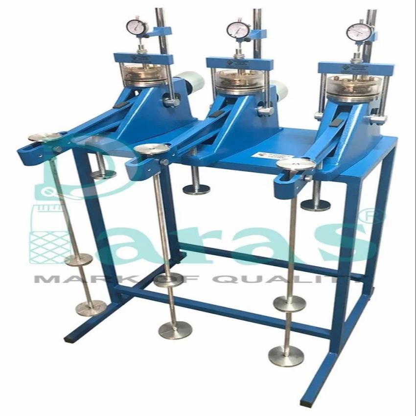 Light Glossy Blue Automatic Consolidation Test Equipment
