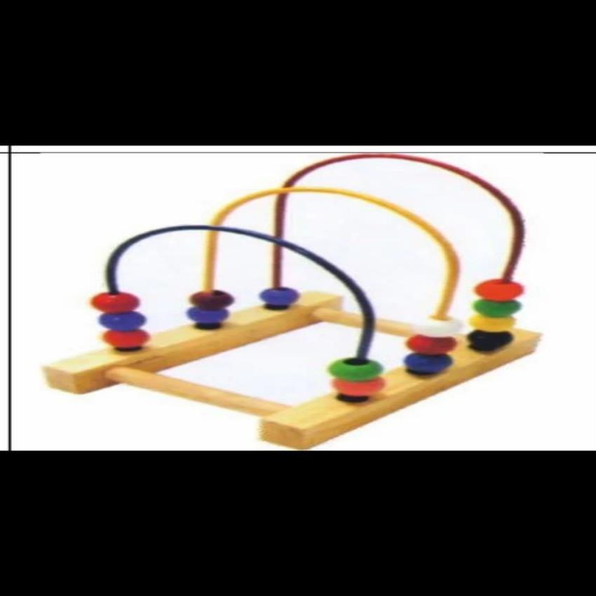 Golden Wood Beads Shuttle