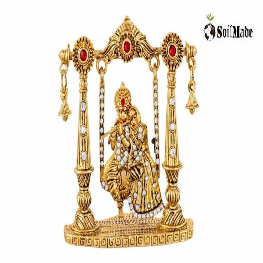 Golden Radha Krishna Swing