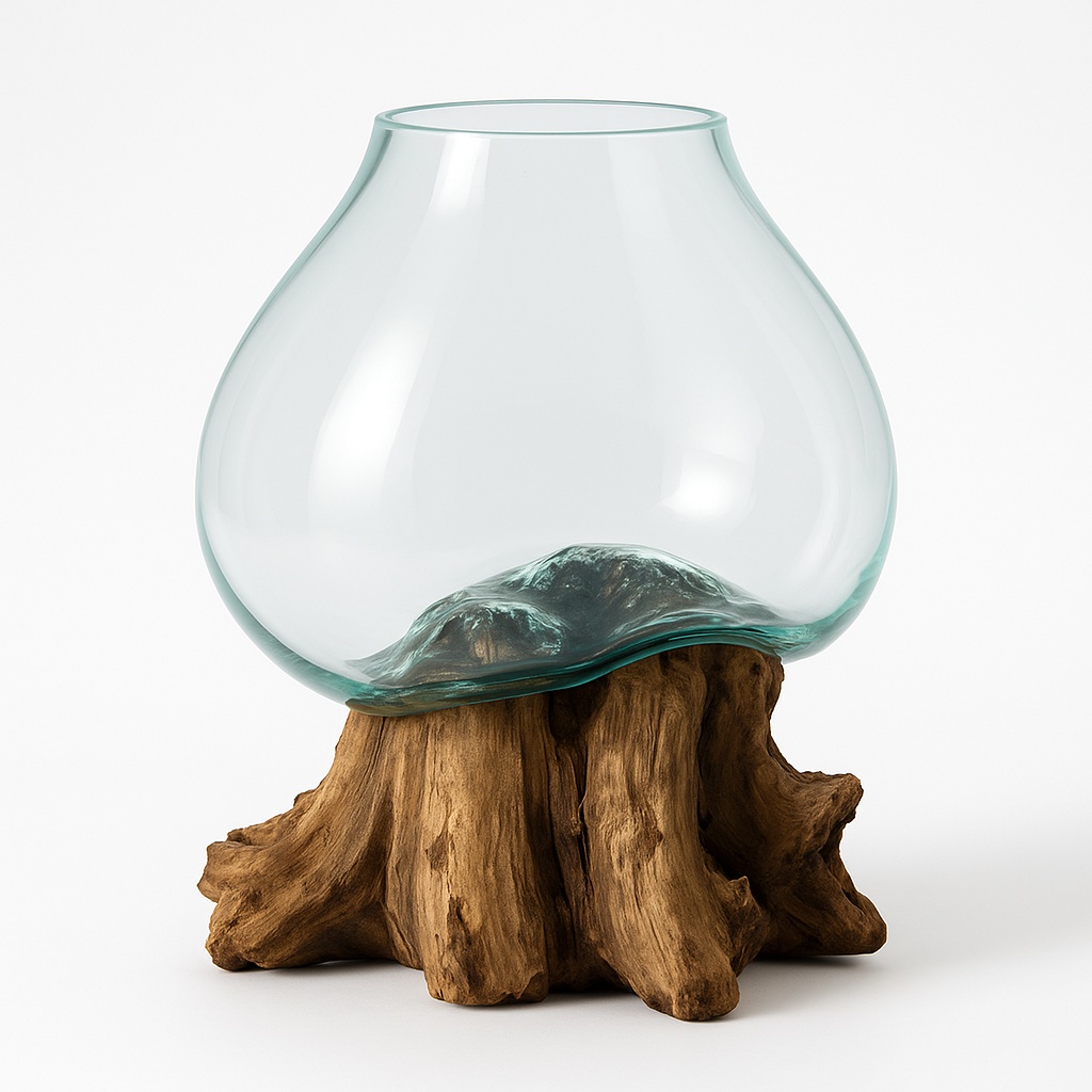 Driftwood Glass Planter Terrarium
