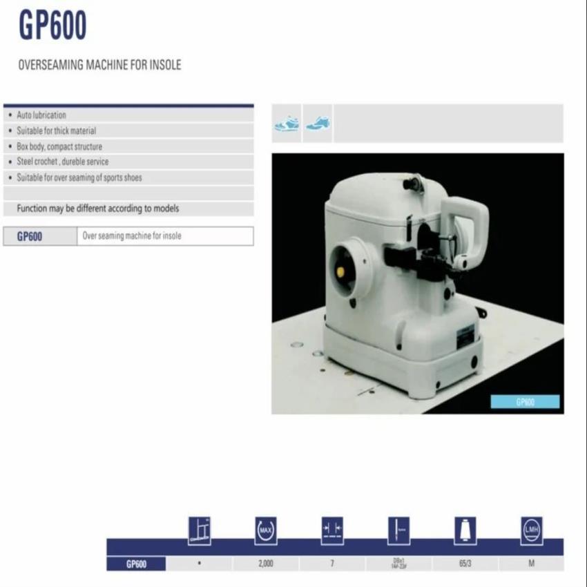 Overseaming Machine for Insole