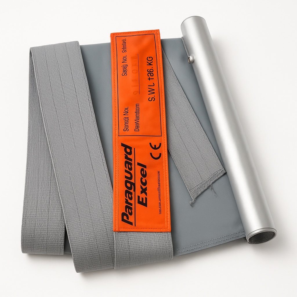 Gray Paraguard Excel Rescue Stretcher, 6ft