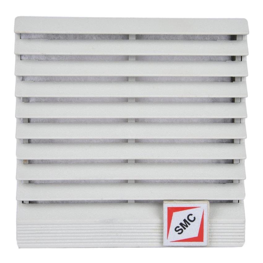 Gray ABS Fan Filter Grill Kit 120mm Screw Type