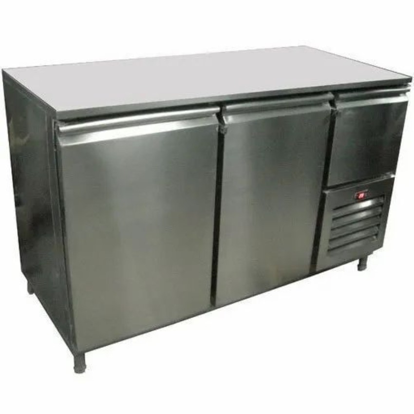 Gray Stainless Steel Undercounter Refrigerator, 316L Capacity