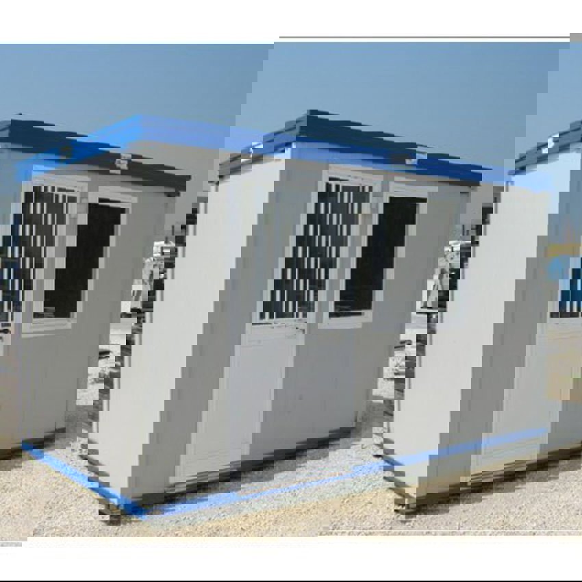 Gray Steel Modular Office