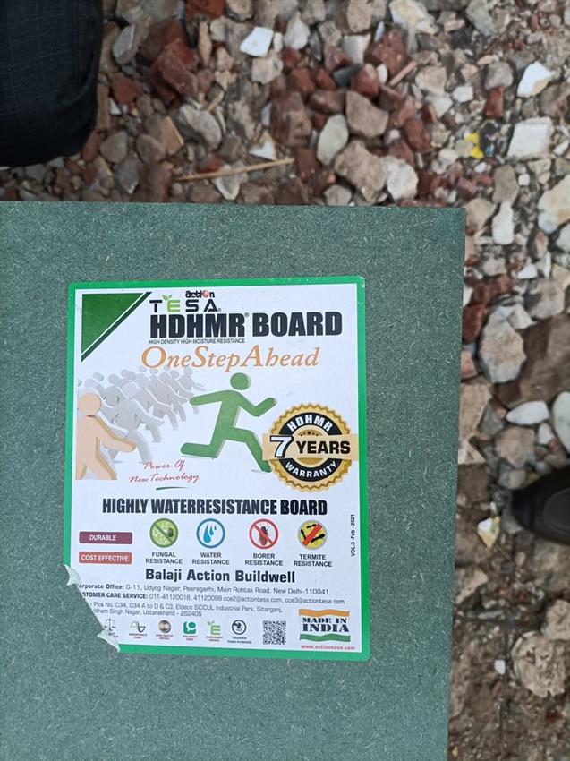 Green HDHMR Board 18mm AA Grade