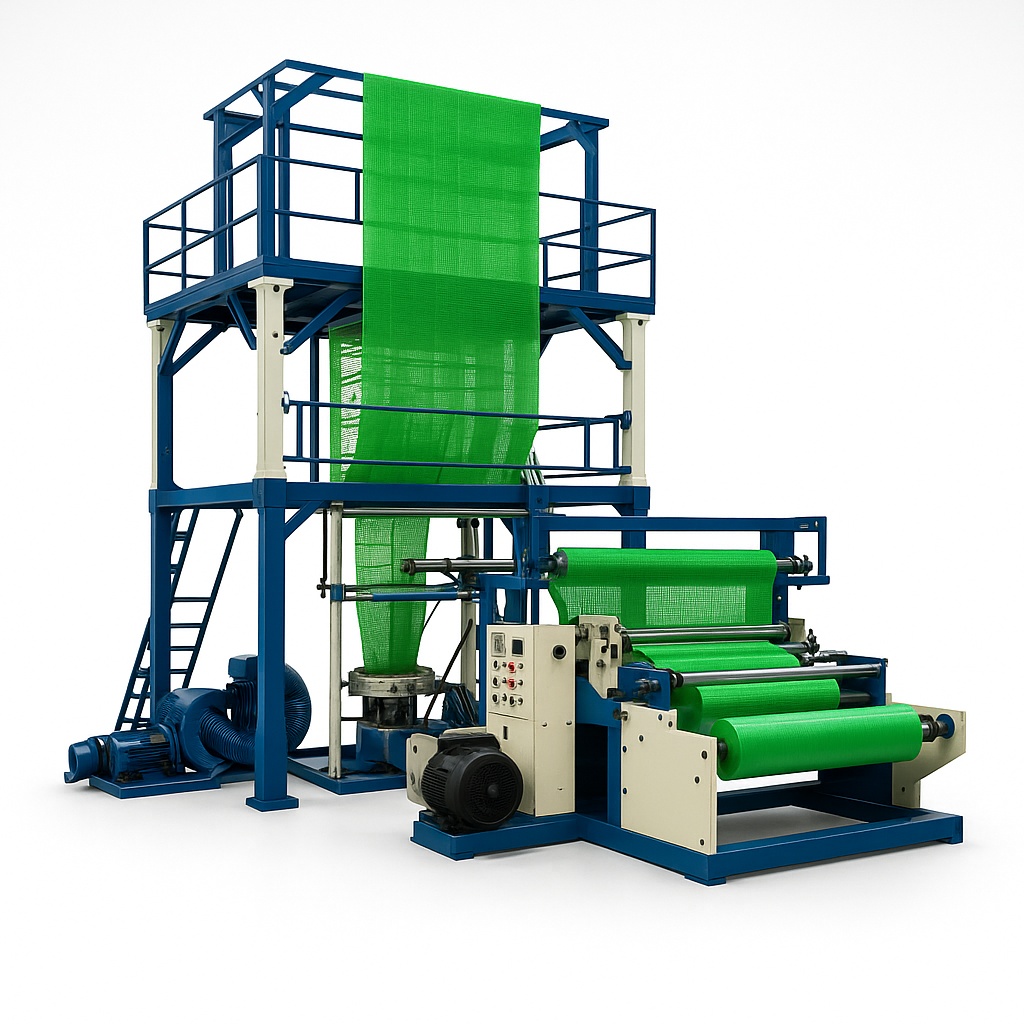 Green Shed HDPE Net Blowing Machine